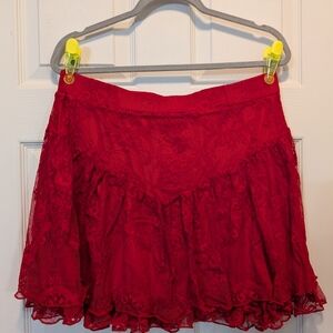 Killstar "To Die For" Lace Skirt